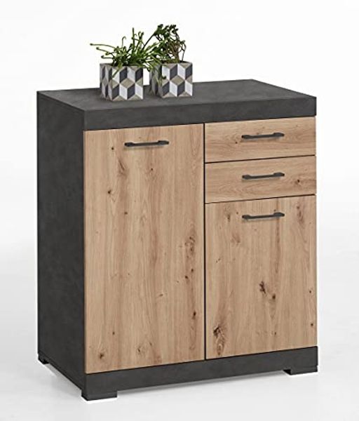 FMD Möbel Kommode 80 x 90 x 50 cm (B/H/T)