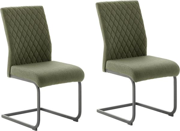 2 x Stuhl Asti olive Freischwinger Aqua Resistant