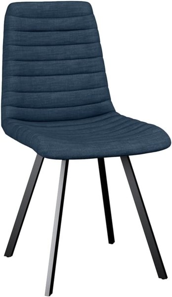 Selsey Esszimmerstuhl, Dunkelblau, 88 x 46 x 60 cm Bild 4