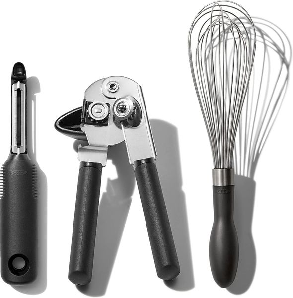 OXO Good Grips 3-teiliges Küchenutensilien-Set für den Alltag