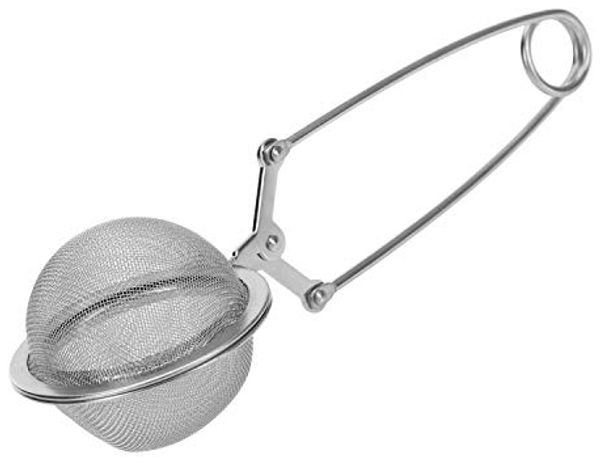 WESTMARK Teesieb Teatime, ø 5 cm, Länge 16 cm, Rostfreier Edelstahl, Klappsieb/Teesieb, Edelstahl
