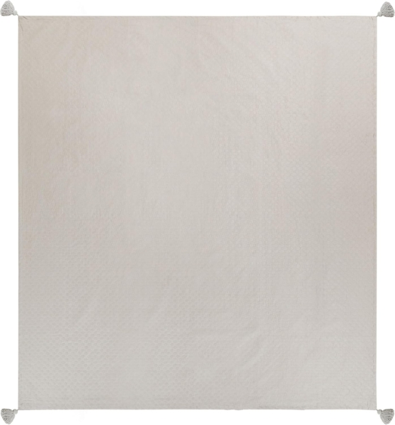 Tagesdecke LINDULA Baumwolle 200 x 220 cm Taupe Bild 4