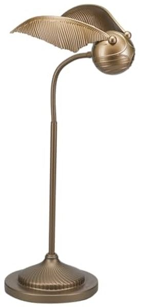 Golden Snitch Paladone Posable Schreibtischlampe - Offiziell lizenziertes Harry Potter Licht für Nachttisch Lesen, flexibler Hals, Geschenk für Home Office Decor