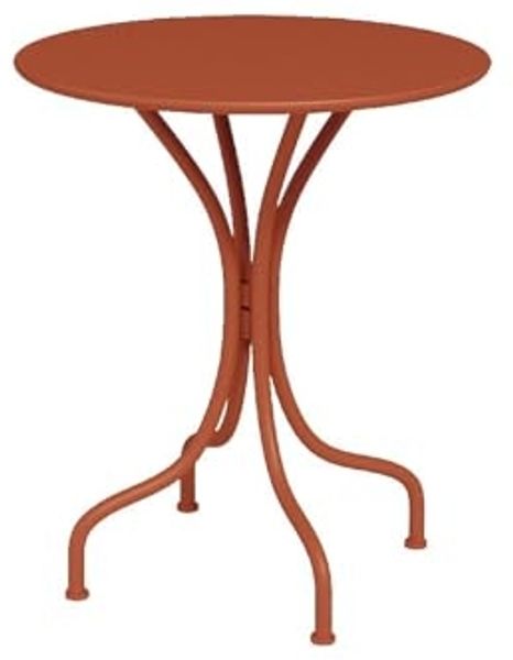 Vente-unique - MIRMANDE Garden dining set Metall Rot - B 60 cm x H 70 cm x L 60 cm