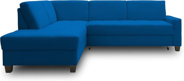 DOMO Collection Ecksofa Londrina mit Schlaffunktion, Eckcouch in L-Form, Ecksofa 209x243 cm, Ecke in