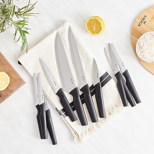 Karaca Geschirr-Set Karaca Bundle 10 Teiliges Messerset Brotmesser Gemüsemesser