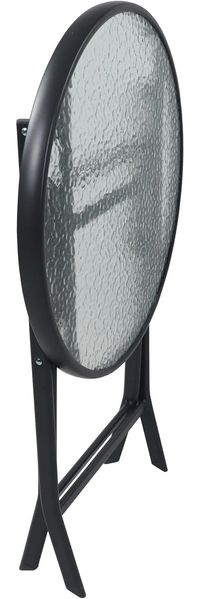 VCM Gartentisch Sonlas, Schwarz, 70x55x55 cm Bild 2