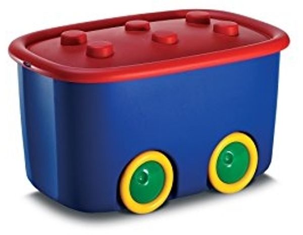 KIS Aufbewahrungsbox KIS Funny Box blau-rot