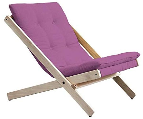 KARUP DESIGN BOOGIE Futon Liegestuhl Gestell Weiß / Bordeaux Bild 6