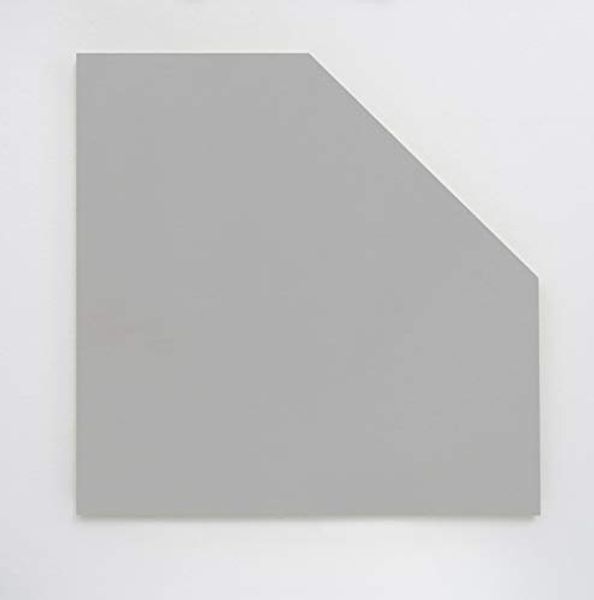 Möbelpartner Manni Eckplatte, lichtgrau, ca. 65,0 x 65,0 x 2,2 cm