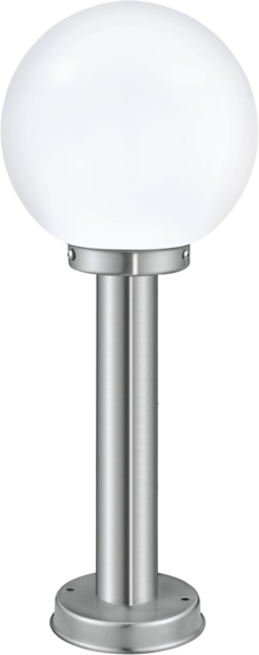 Eglo 30206 Sockelleuchte NISIA edelstahl, E27 max. 1X40W H:50cm Ø 20cm