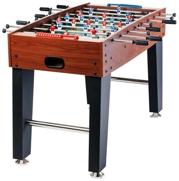 Bandito Mini-Tischkicker Tischkicker Winever 121 x 103 x 84 cm braun, Tischkicker Kickertisch