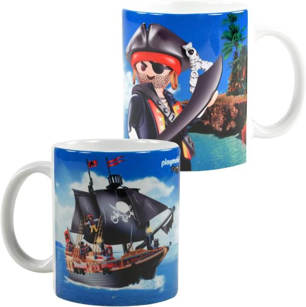 United Labels® Tasse Playmobil - Novelmore - Piraten - Mug, Keramik