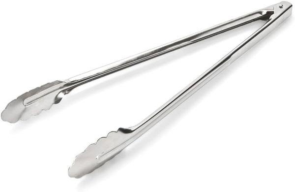 de Buyer - Universal-Buffetzange Edelstahl - 40cm Durchmesser - 4788.40N, Silber