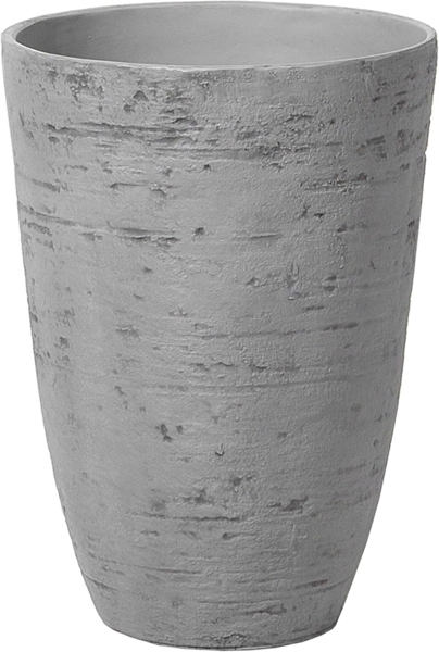 Blumentopf grau rund 35 x 35 x 50 cm CAMIA