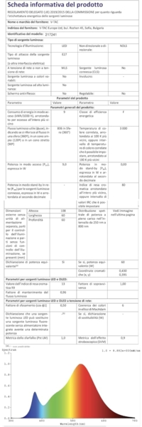 V-TAC 3x LED Glühbirne E27 8,5W (entspricht 60W) A60-806Lumen - LED Lampe 4000K Neutralweiß - LED Glühlampen - Energiesparlampe - 3er Pack Bild 12