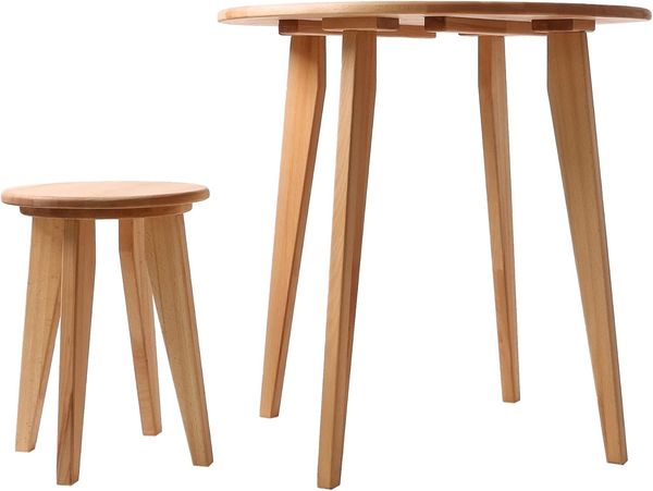 Krok Wood Esstisch runder Tisch Dresden aus Massivholz in Buche Bild 5