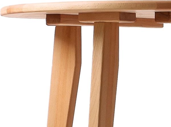 Krok Wood Esstisch runder Tisch Dresden aus Massivholz in Buche Bild 6