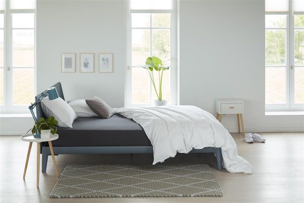 Beddinhouse Jersey, Baumwolle Spannbettlaken Jersey Td Anthracite 120X200/210/220 120x200 cm Pocket depth: 25 1 Topper-Spannbettlaken Anthrazit