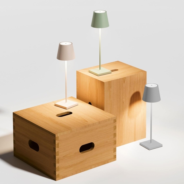 SIGOR LED Tischleuchte Akku-Tischleuchte, Dimmbar, LED fest integriert, 2.700 K / 2.200 K Bild 7