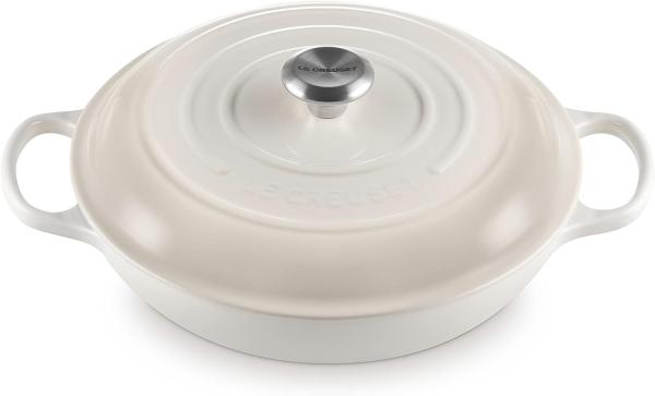 Le Creuset Signature Gourmet-Profitopf 30 cm, Meringue