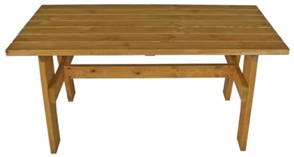 TPFGarden Gartentisch / Holztisch DRIEBURG 70x150 cm aus Kiefer massiv