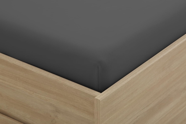 Degrees Home - Collection - Spannbettlaken – 100% Polyester, Hochwertige Mikrofaser, Rundum-Gummizug, Atmungsaktiv & Pflegeleicht, Oeko-Tex Standard -150 x 200 x 33 – Planke Bild 3