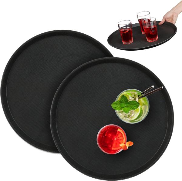 Rundes Gastro Serviertablett 2er Set 10043118