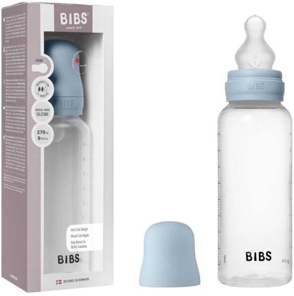 Bibs Flasche - Medium Flow - 270 ml - Silikon- Bab