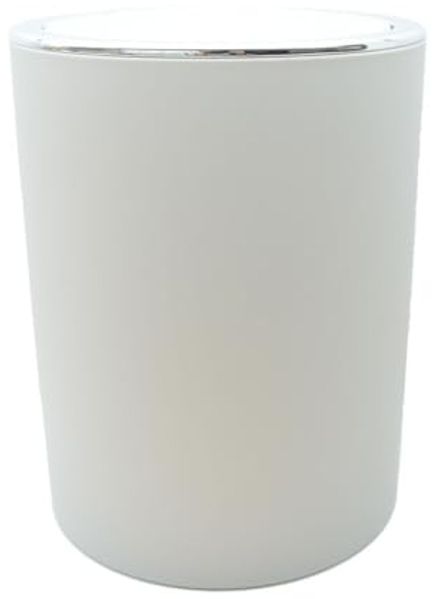 Trendline Kosmetikeimer 5 l beige Mülleimer Abfalleimer Bad Badeimer