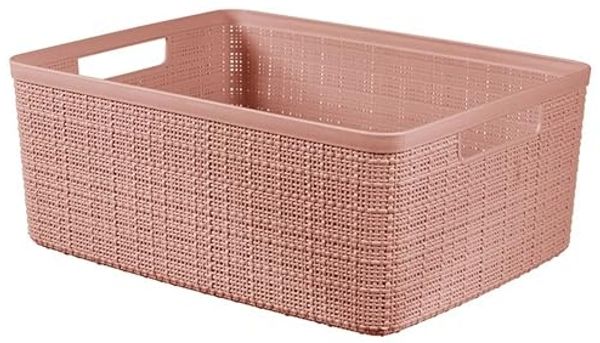 Curver Aufbewahrungsbox "Jute Recycling" M