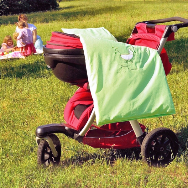 sei Design® Kinderbettwäsche 2 TLG. Babybettwäsche passend zu Kinderwagenset: Bettdeckenbezug 60x80 + Kopfkissenbezug 30x40 Bild 8