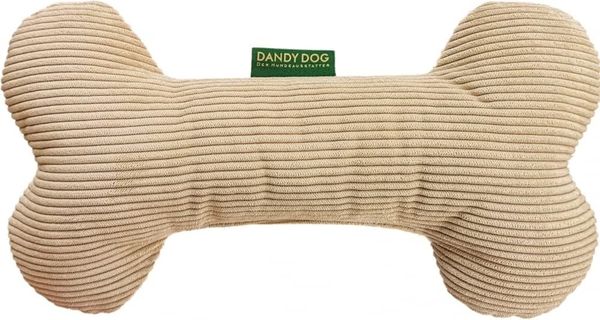 Dandy Dog Hundespielzeug Knochen Relax Beige Größe L/XL
