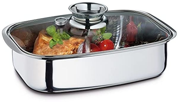 Küchenprofi Cook Aromabräter/Dampfgarer rechteckig 36 cm