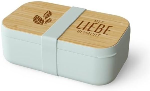 Brotdose Brotbox Vesperdose Lunchbox la vida Geschenk für Dich :-) Auswahl RELAX Blatt 381394