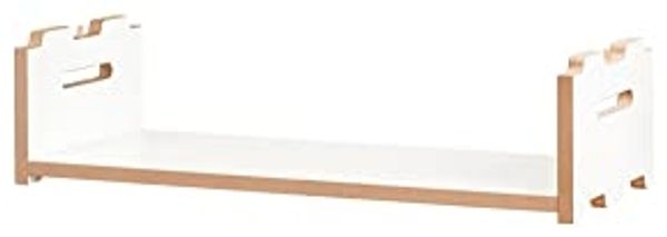 Tojo Hochstapler | modulares Regalsystem Verschiedene Module für Wandregal / Bücherregal / CD Regal | MDF Regal (weiß, Anbaumodul niedrig)