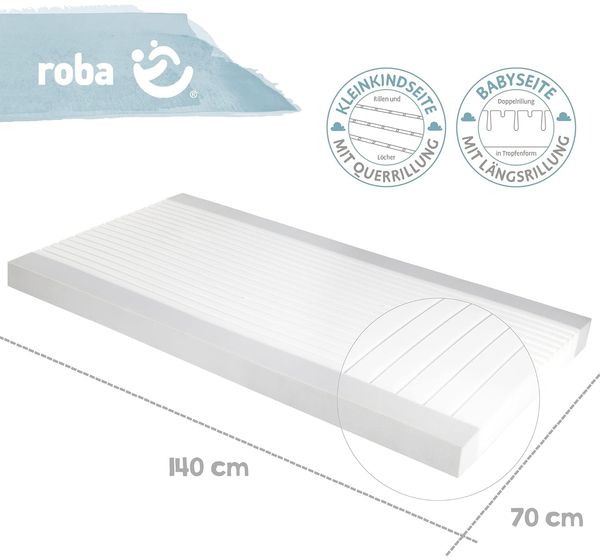 roba Babybettmatratze 'safe asleep®' 70 x 140 x 9 cm - AIR BALANCE PREMIUMMESH - optimales Schlafklima Bild 11