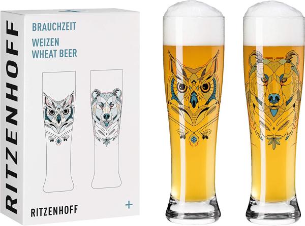 Ritzenhoff Brauchzeit Weizen 2er-Set 001 Andreas Preis 2021 / Weizenbiergläser