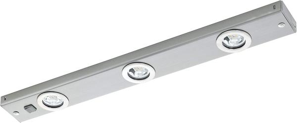 Eglo LICHTLEISTE 3X3W 600LM WARMW. (KOB LED NICKEL-MATT)