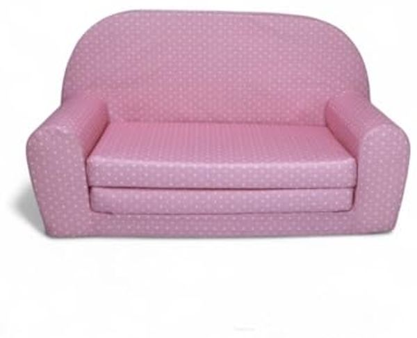 FORTISLINE Kindersitzgruppe Kindersofa "MINI" Kindercouch zum Aufklappen W386