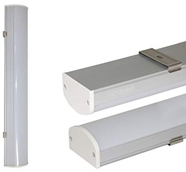 60 cm LED Unterbauleuchte Unterbaulampe LED Lichtleiste | 20W | 1600 Lumen | 6500K Kaltweiß