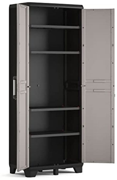 Keter Kunststoffschrank Pro hoch 68 x 39 x 173 cm Bild 4