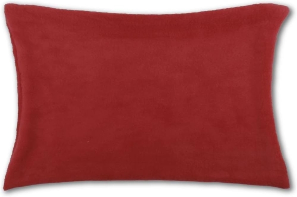 Kissenhülle Kuschel 30 x 50, Auswahl: rot - scarlett ohne Füllung