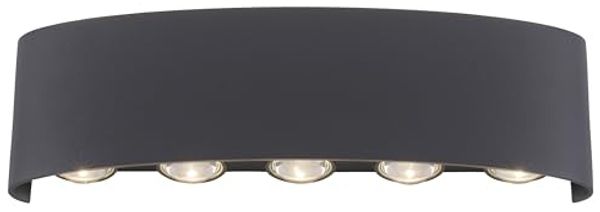 Paul Neuhaus 9489-13 Carlo LED Wandleuchte außen anthrazit IP54