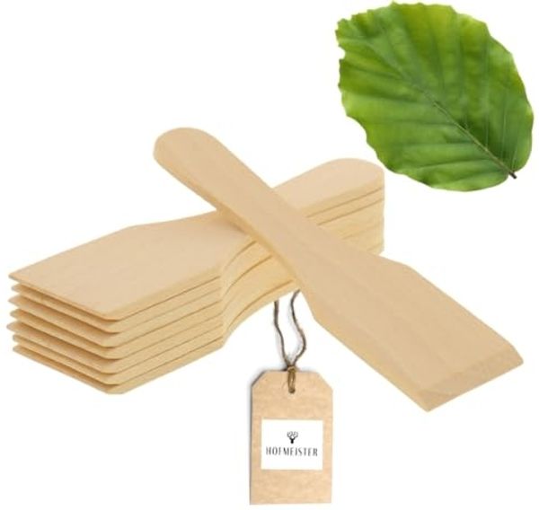 HOFMEISTER Raclette Schaber Set Buchenholz 13 cm / Holzschaber