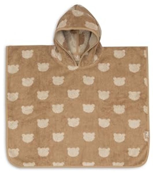 Jollein Jacquard Badeponcho - 2-seitig - Frottee -
