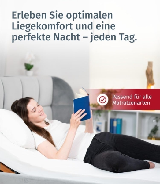 FMP Matratzenmanufaktur 'Rhodos KF Bettkasten' 7-Zonen-Lattenrost, 100x190 cm Bild 8
