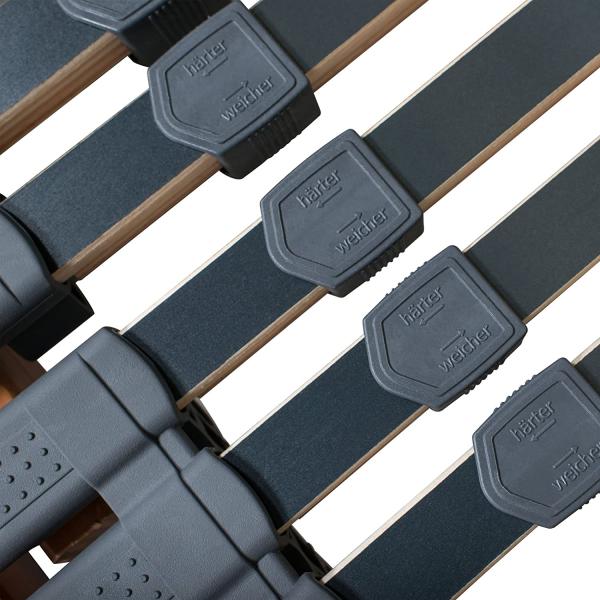 FMP Matratzenmanufaktur 'Rhodos KF Bettkasten' 7-Zonen-Lattenrost, 100x190 cm Bild 7