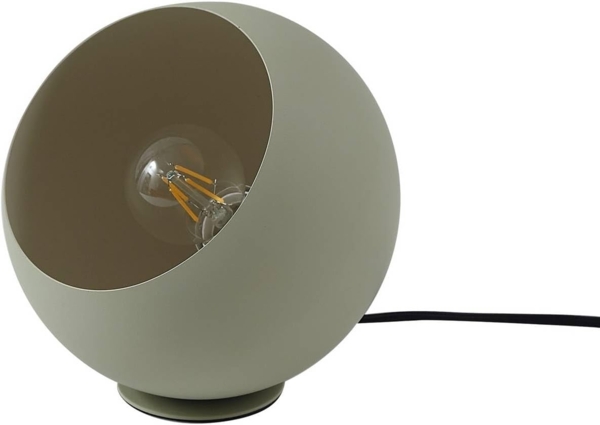 Lindby Tischleuchte Solomia, Metall, Grün IP20, 1 x 15 W LED