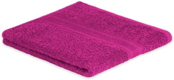 Handtuch Frottier 500 g/m² 50 x 100 cm Pink